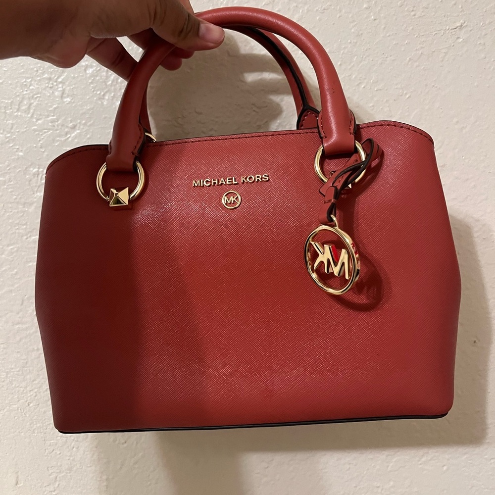 Michael Kors coral purse